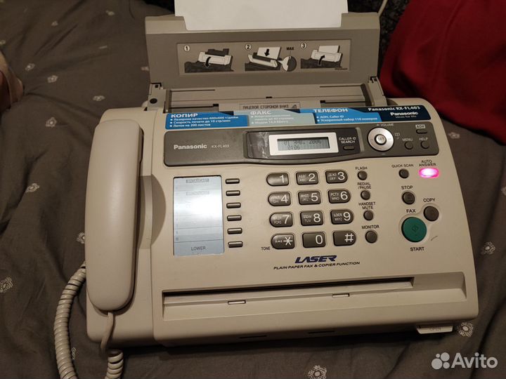 Факсы Panasonic KX-FT932 и KX-FL403