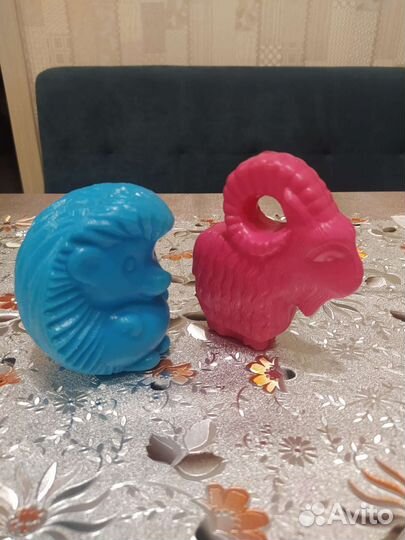 Ежик, горный барашек игрушка СССР