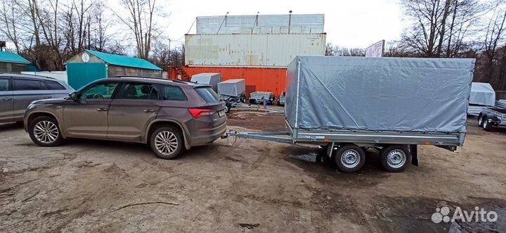 Прицеп двухосный мзса 817738.001