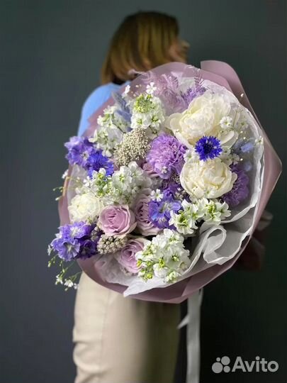 Пионы букет