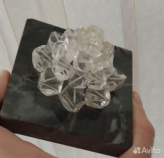 Ночник из горного хрусталя СССР