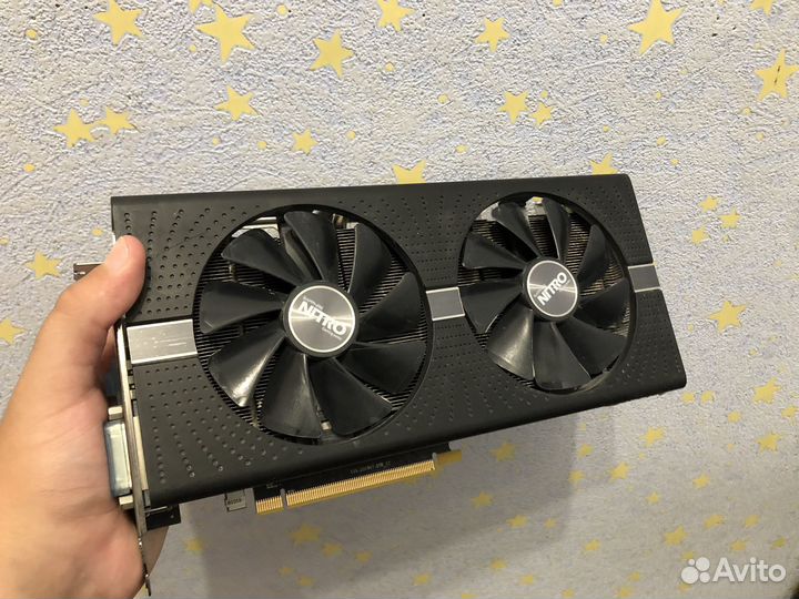 Видеокарта Sapphire Rx 570 4gb nitro+