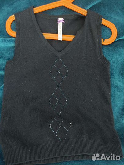 Жилетка для девочки школьная 122