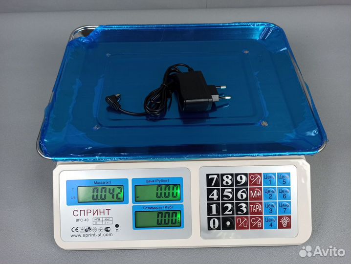 Весы торговые электронные