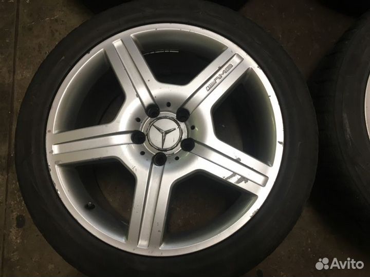 Колеса диски 4шт Mercedes AMG R18 245*45 оригинал