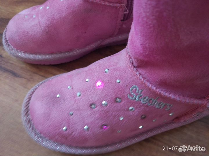 Сапоги Скечерс светодиодные