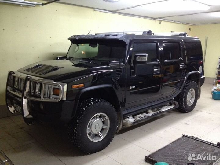 Козырек лобового стекла на Hummer H2