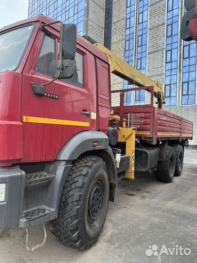 КАМАЗ 43118-50 Е-5 с КМУ, 2020