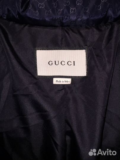 Пуховик gucci