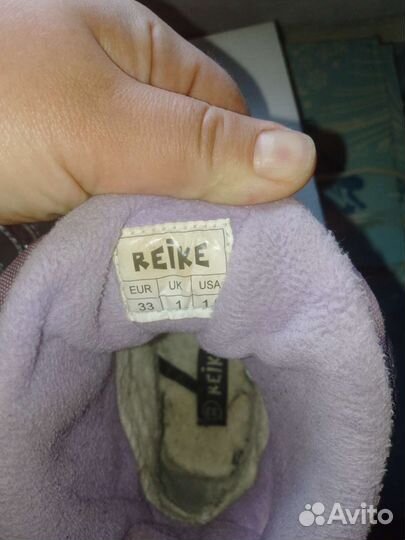 Зимние ботинка Reike рр33
