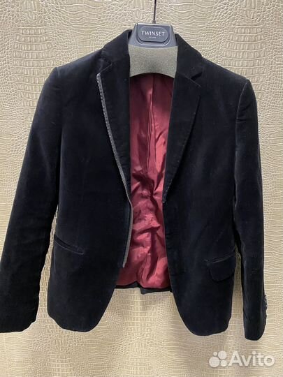 Пиджак бархатный gulliver