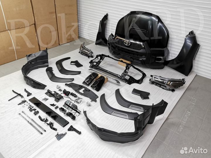 Рестайлинг Toyota Hilux в 2021 год + Металл