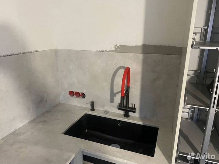 Литой камень столешница