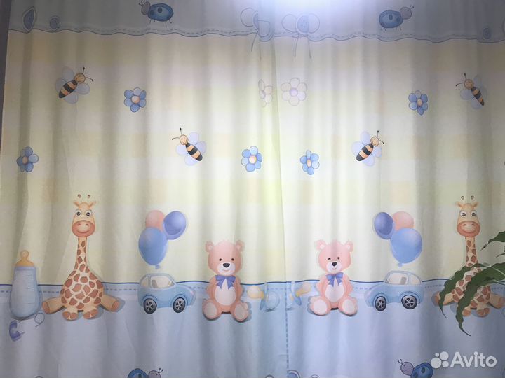 Детские шторы бу