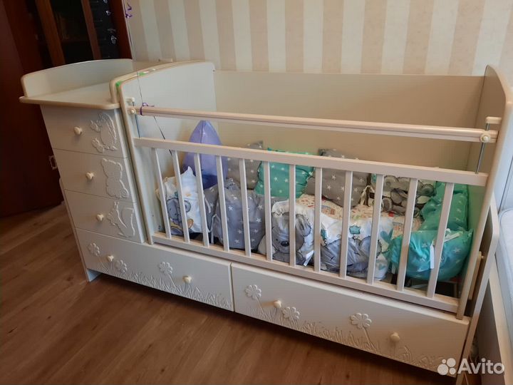 Детская кровать от 0 до 12 лет