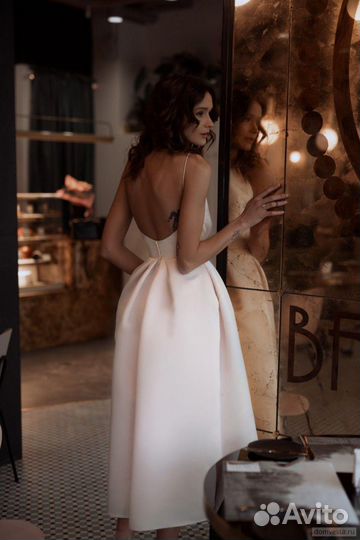 Свадебное платье 42 44 новое