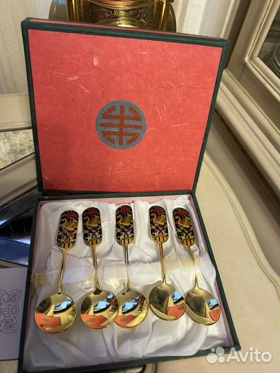 Подарочный набор ложки винтаж.Япония