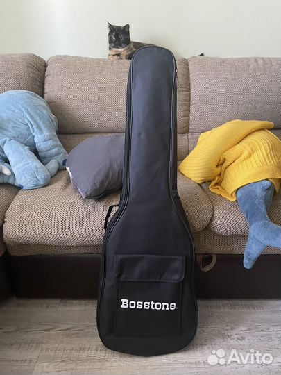 Электро гитара Bosstone с комбиком и наушниками