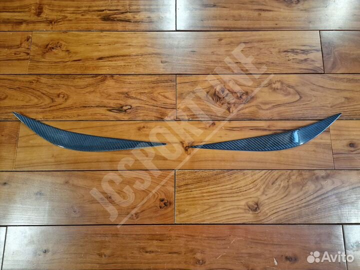 Карбоновые реснички на фары BMW M3 F80 / M4 F82