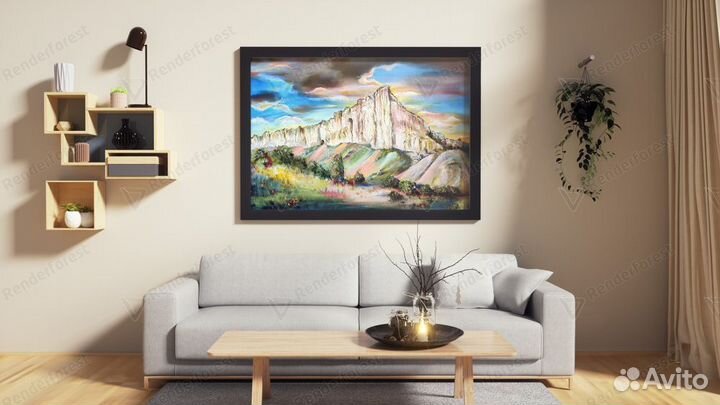 Картина на заказ Крым. Белая скала