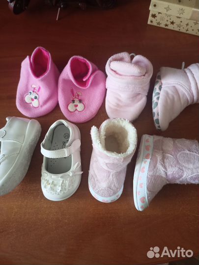 Обувь для девочки от 6 мес