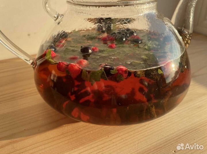 Иван чай со смородиной 1кг, ягоды, как в ресторане