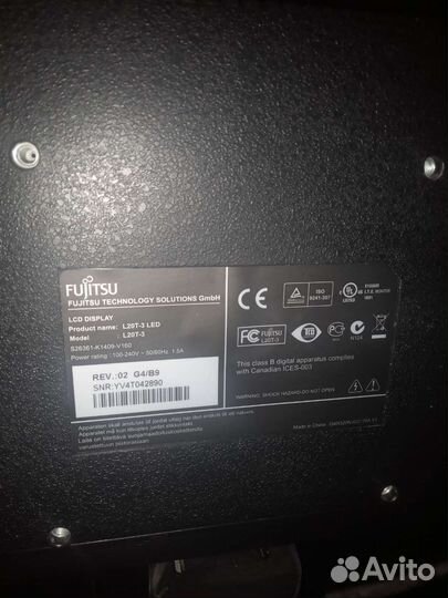 Монитор fujitsu