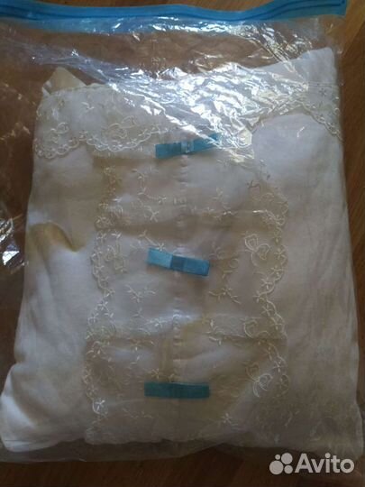 Комплект на выписку для мальчика новый