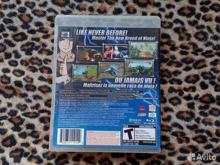 Naruto ultimate ninja storm PS3