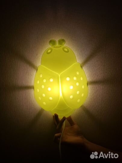 Ночник Жук IKEA