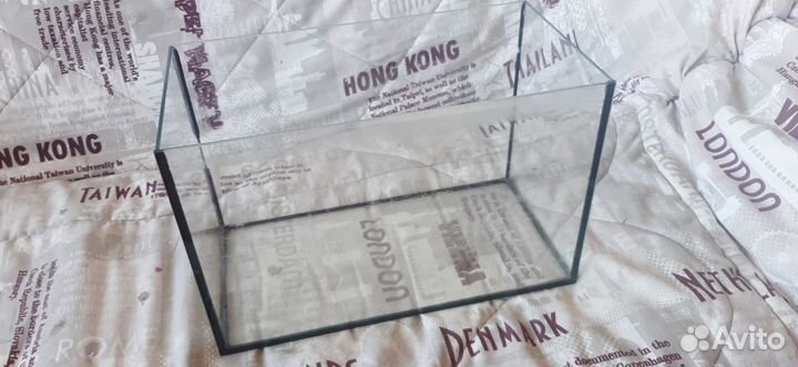 Аквариум 20л дхшхв 40х20х26см. Б/У