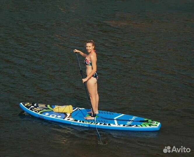 Надувная сап доска sup board FunWater 02A Monkey