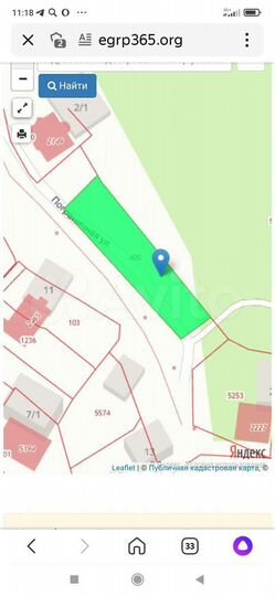 Участок 7,2 сот. (ИЖС)