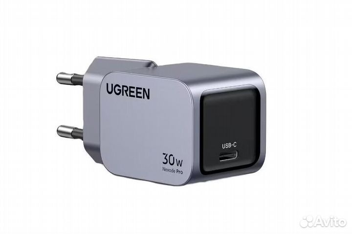 Зарядное устройство ugreen X703 30W серый Nexode