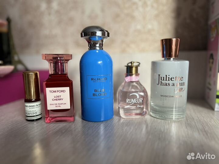Женская парфюмерия из личной коллекции