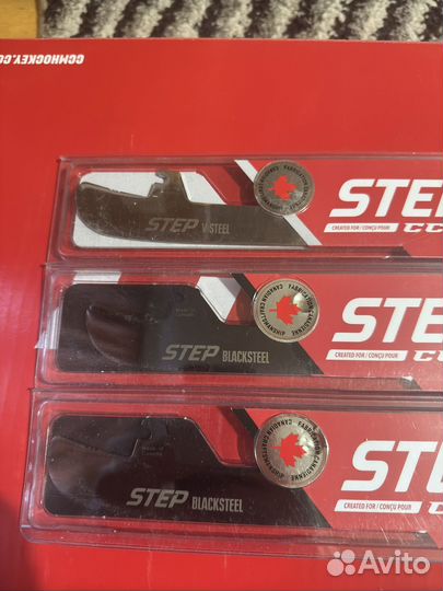 Лезвия CCM step Blacksteel V-steel SR 280 (9)