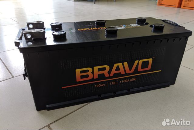 Аккумулятор Bravo 190 A/ч. Доставка бесплатно