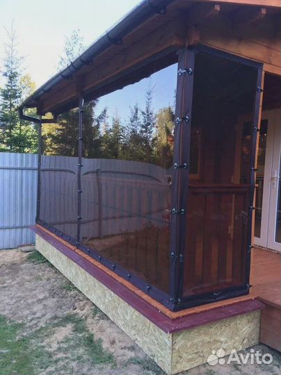 Мягкие окна для веранды