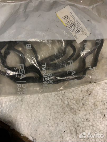 Прокладка клапанной крышки пежо ситроен