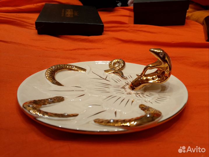 Тарелка, пепельница Змея. Англия