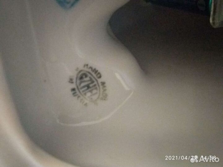 Гжель Часы настольные 