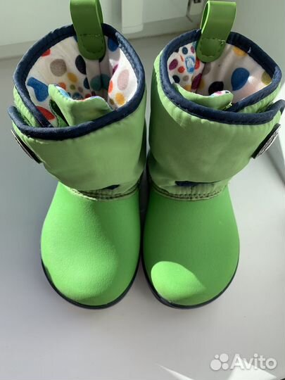 Демисезонние сапоги crocs c7