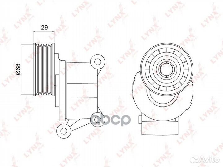 Натяжитель ремня навесного оборудования PT3012