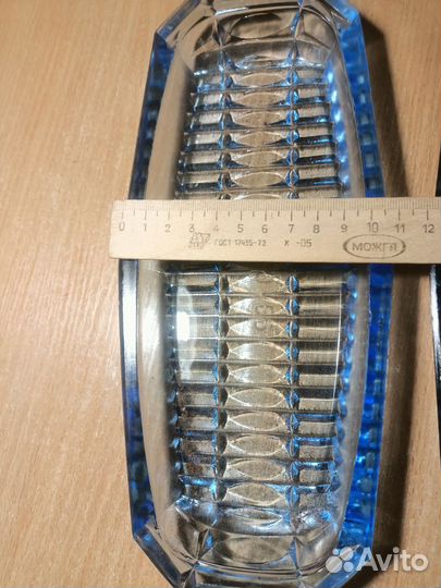 Селедочница стекло СССР