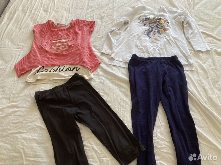 Вещи пакетом на девочку 128