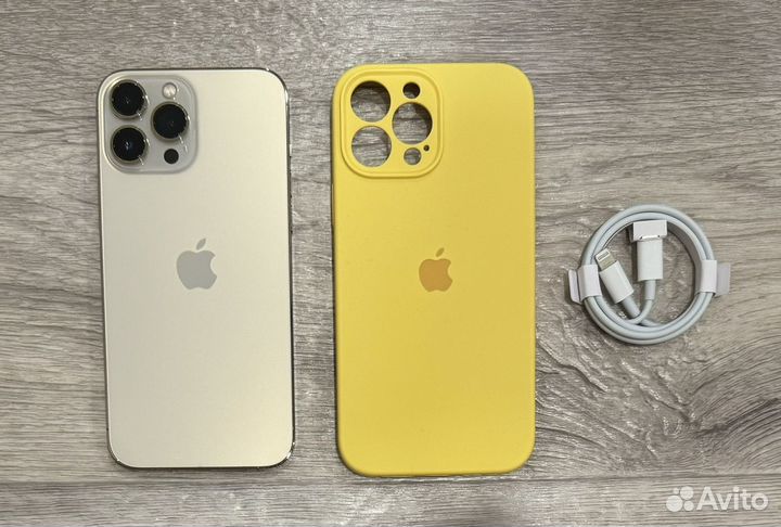 iPhone 13 Pro Max, Gold, 128GB (87 аккум, Sim)