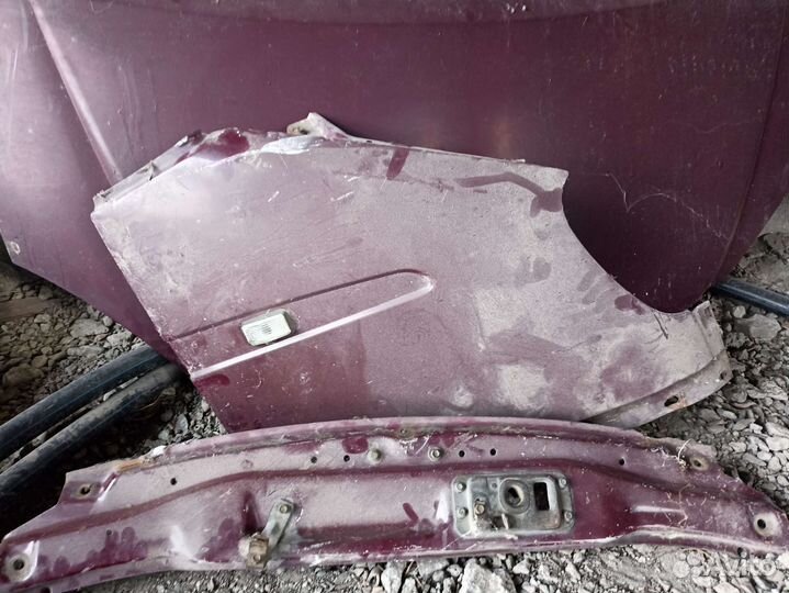 Крыло и телевизор на газель