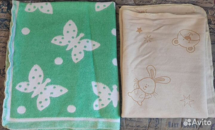 Одеяло байковое детское