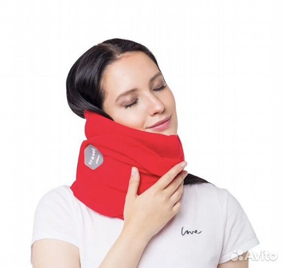 Дорожная подушка с поддержкой шеи