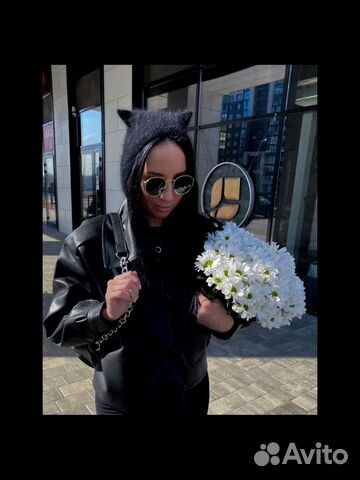 Шапка чепчик с ушками devil